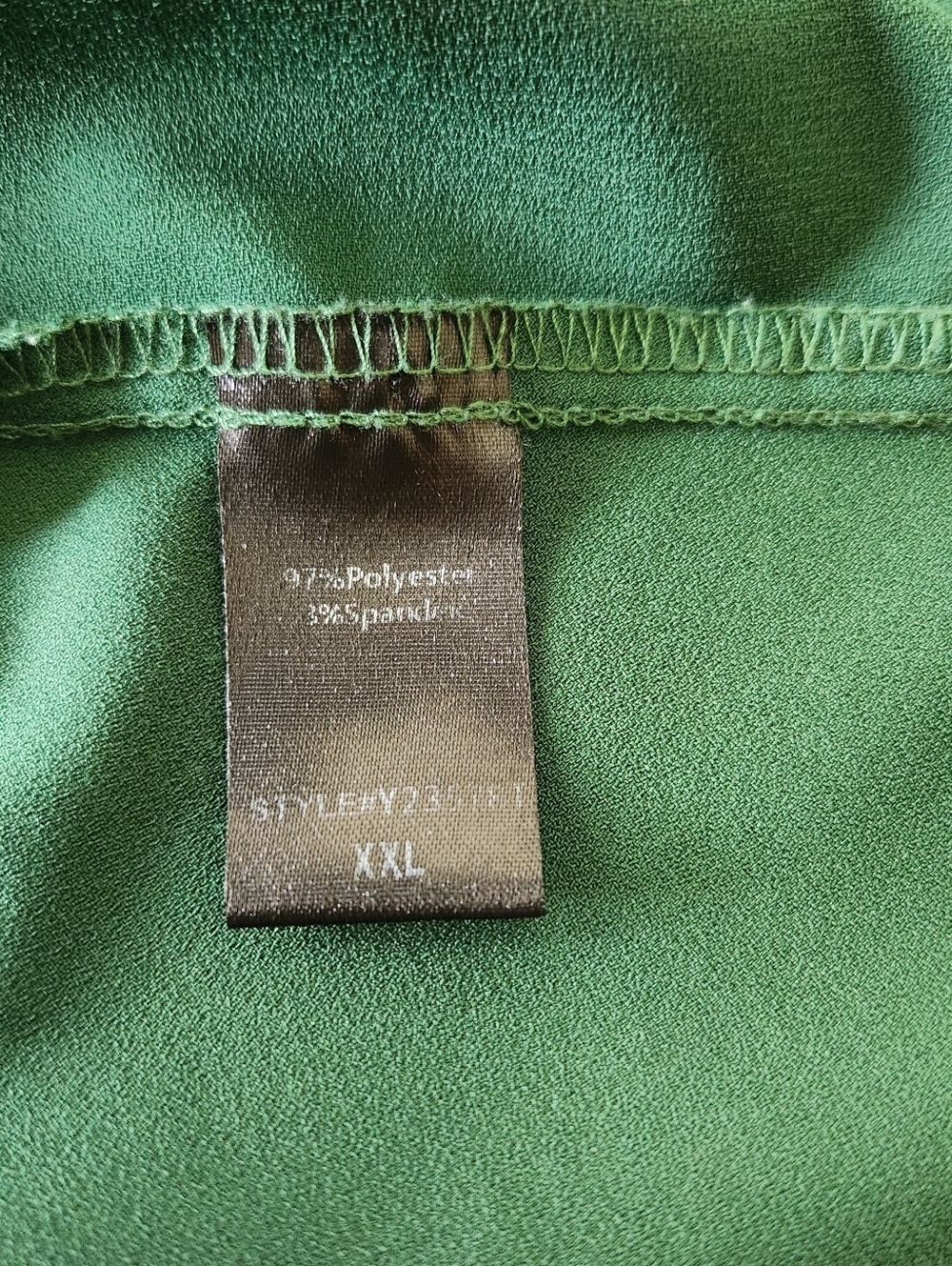 Tuckernuck Crepe Callahan Shirt Dress Emerald XXL Ruffle Pockets Flounce Hem - Picture 13 of 14